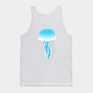 Light Blue Jellofish Tank Top